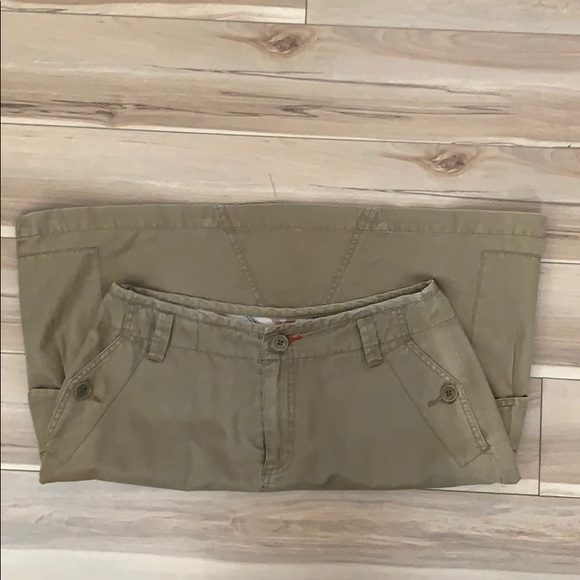 Sundance Cotton Cargo Skirt - Khaki - Picture 4 of 4